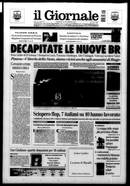 Il giornale : quotidiano del mattino